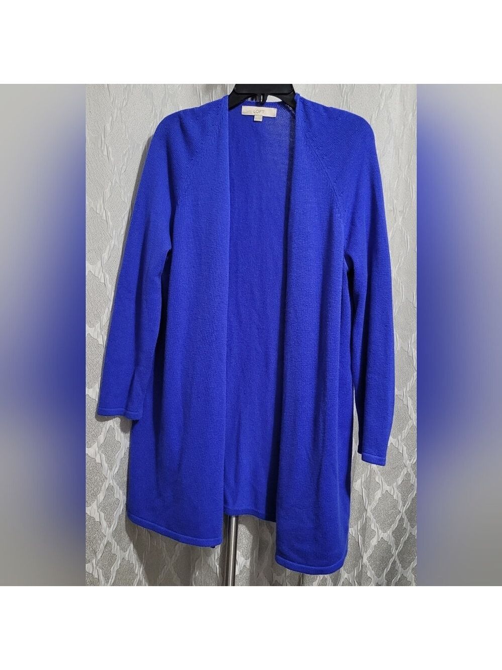 LOFT - Blue Open Front Cardigan Sweater